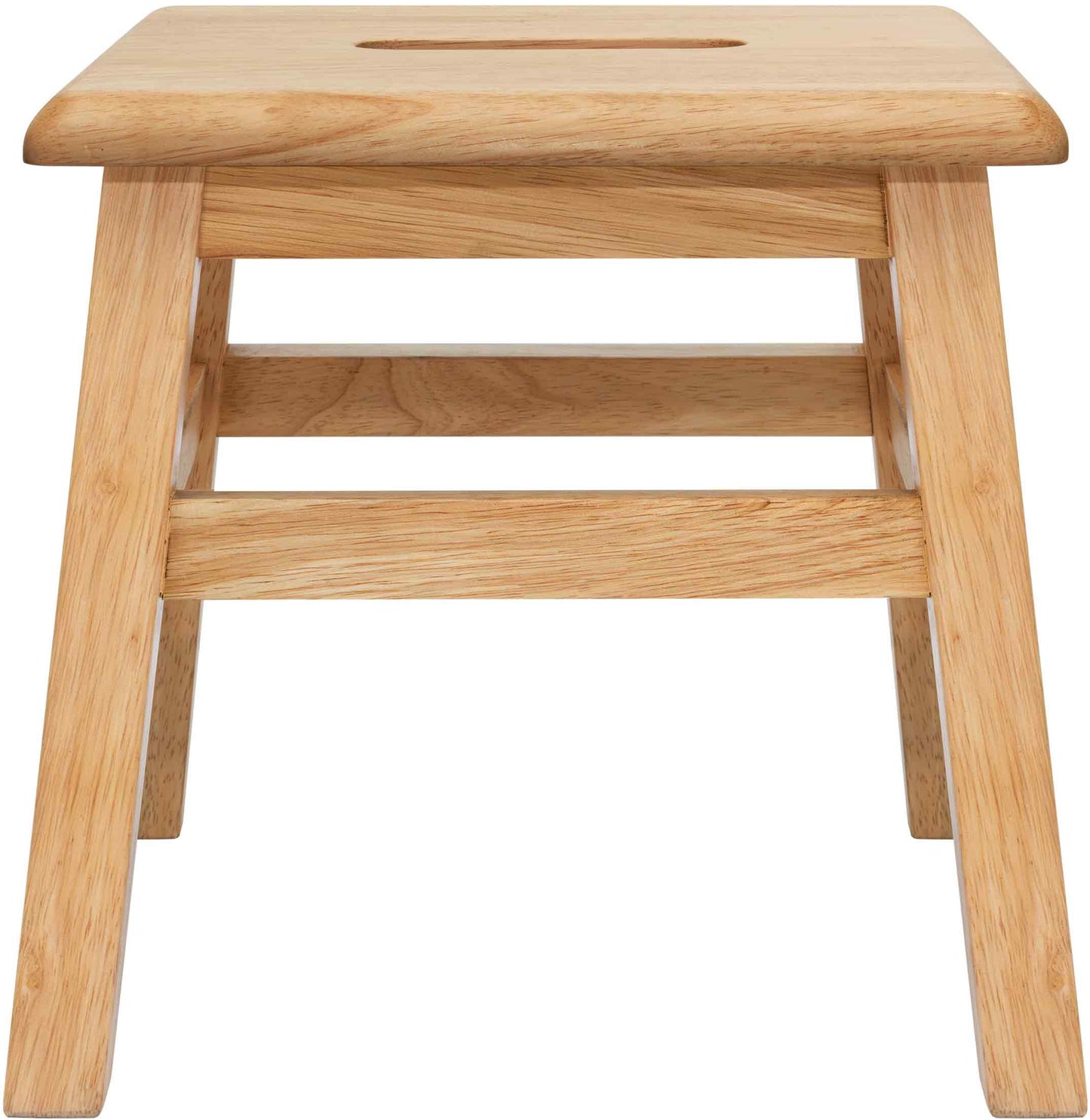 eHemco Solid Hardwood Wooden Step Stool for Adults and Kids, 12.25 Inches Height, Set of 2