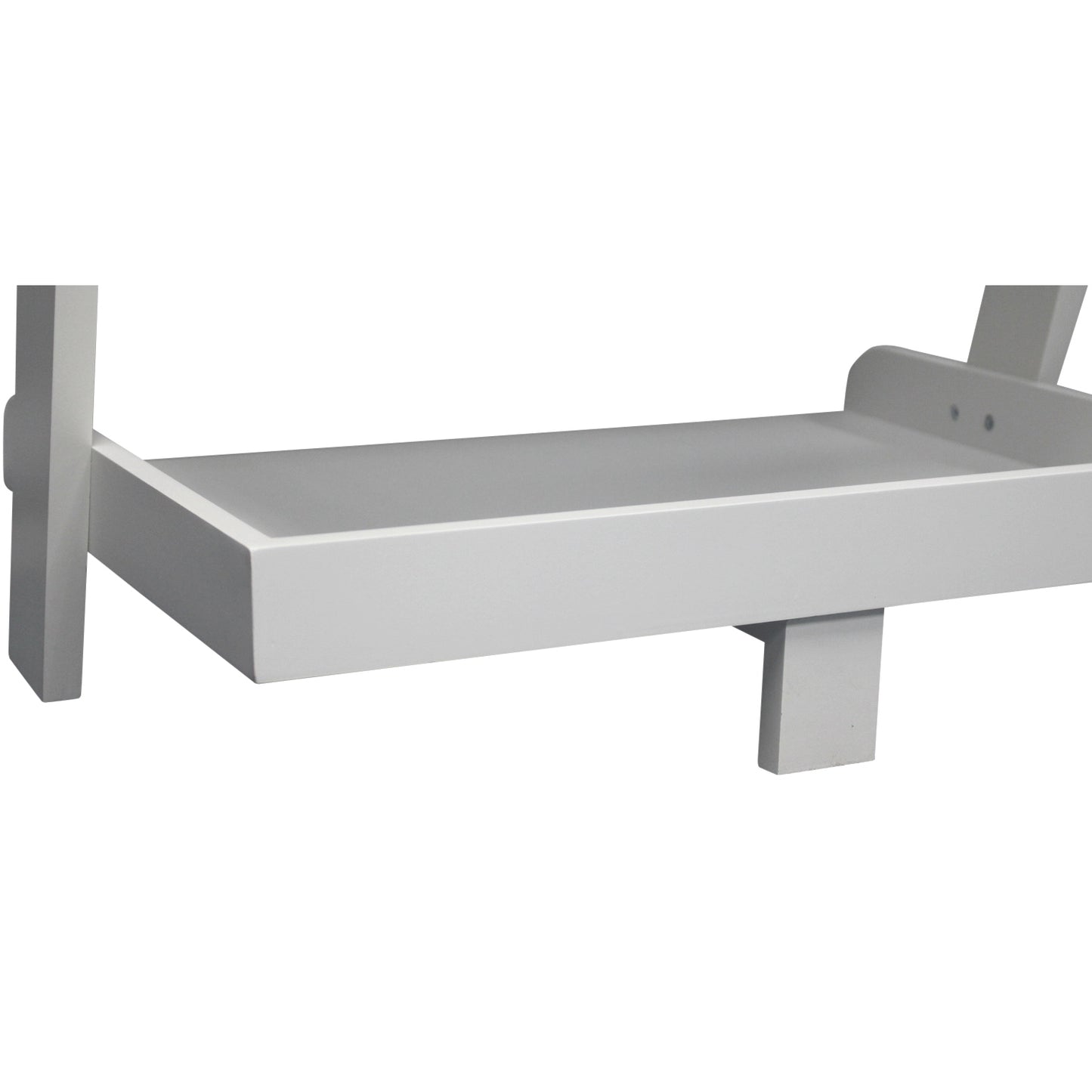 eHemco 5 Tier Leaning Wall Book Shelf, 70 Inches
