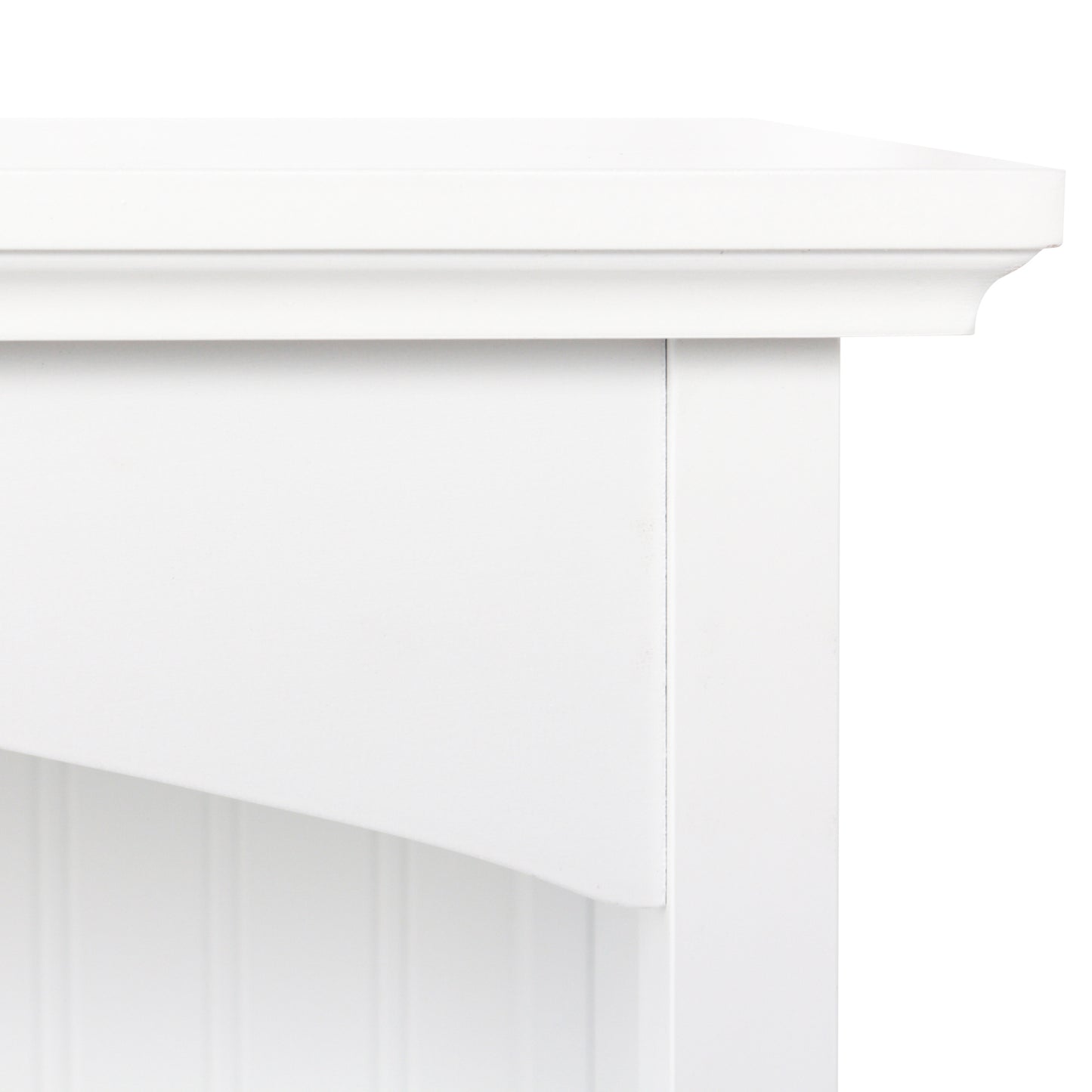 eHemco 2 Tier Storage Shelf Bookcase with 2 Arched Supports, 29 Inches Height