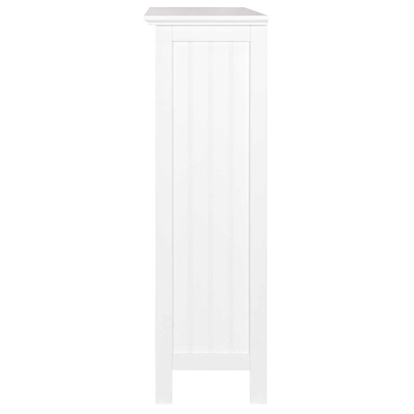eHemco 3 Tier Storage Shelf Bookcase with 2 Arched Supports, 40 Inches Height