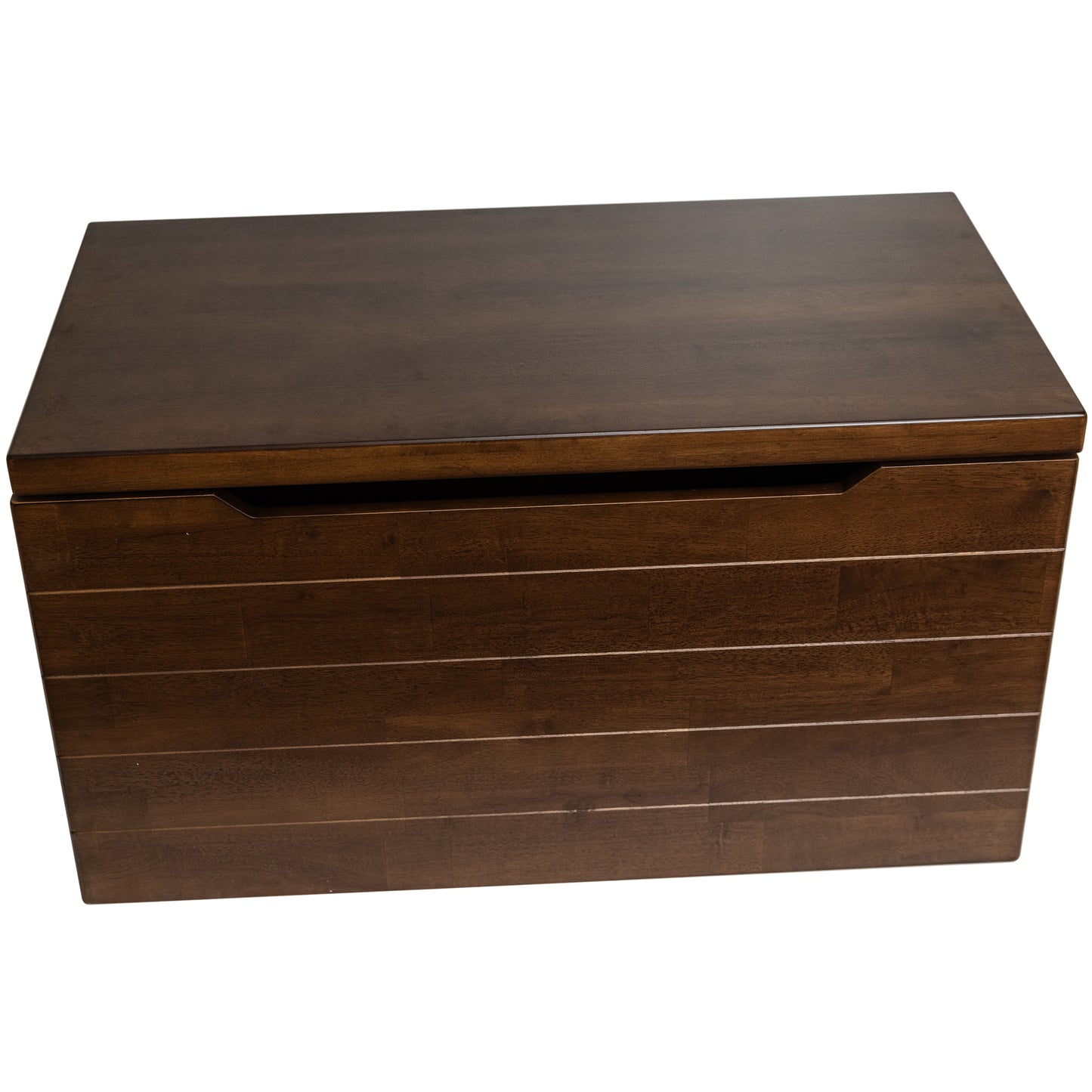eHemco Heavy-duty Solid Hardwood Blanket Chest, Storage Trunk, 35.5 by 18.63 by 19.5 Inches, Coffee