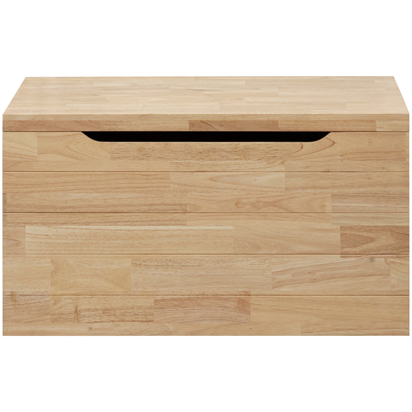 eHemco Heavy-duty Solid Hardwood Blanket Chest, Storage Trunk, 35.5 by 18.63 by 19.5 Inches, Natural