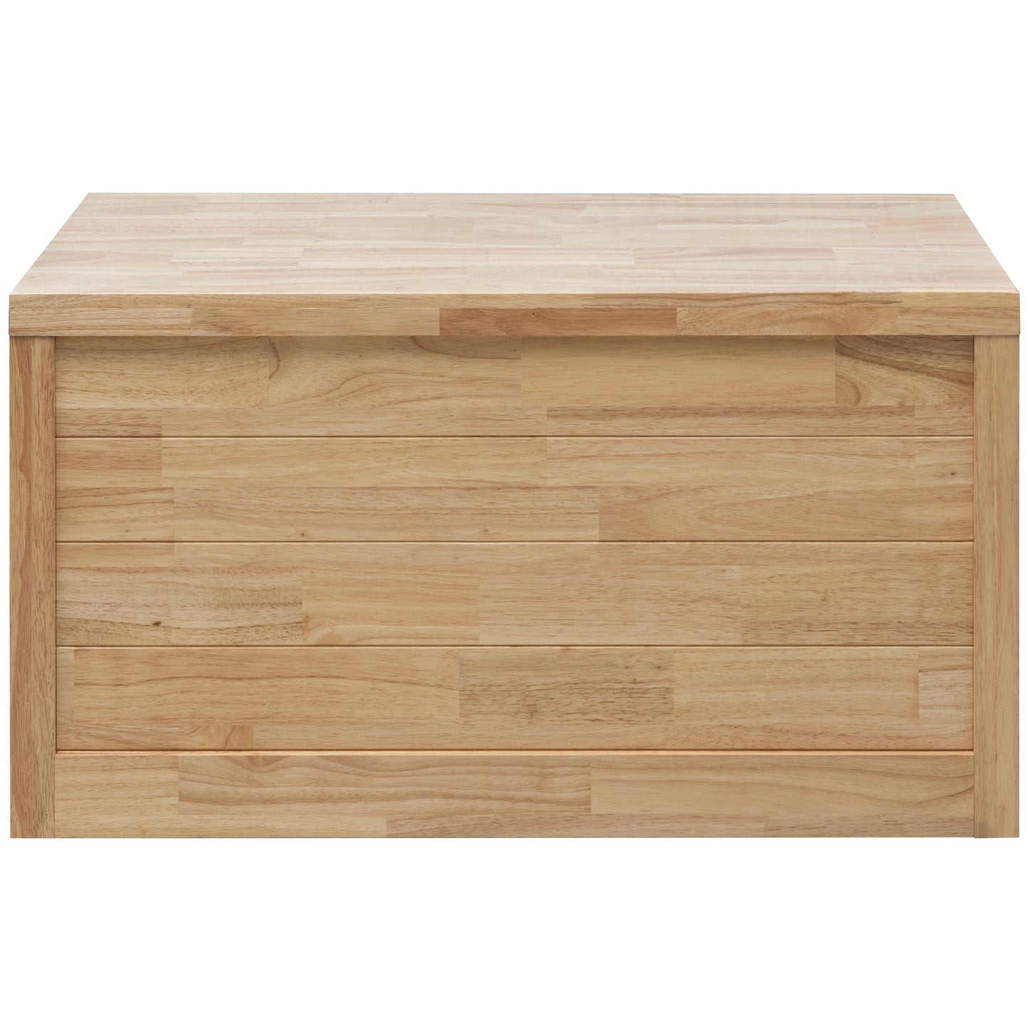 eHemco Heavy-duty Solid Hardwood Blanket Chest, Storage Trunk, 35.5 by 17.4 by 19.5 Inches, Natural