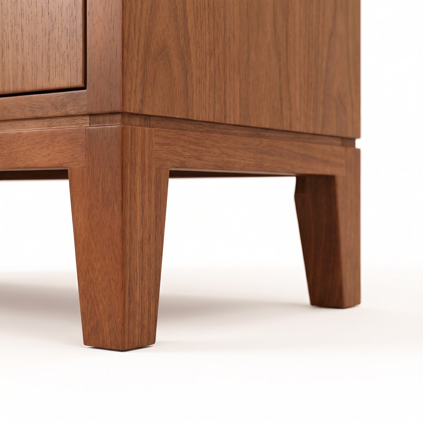 eHemco Kawaii Sweetheart 2-Door Storage Cabinet, Antique Walnut, 30 x 14 x 31 Inches, Heart Carved Design