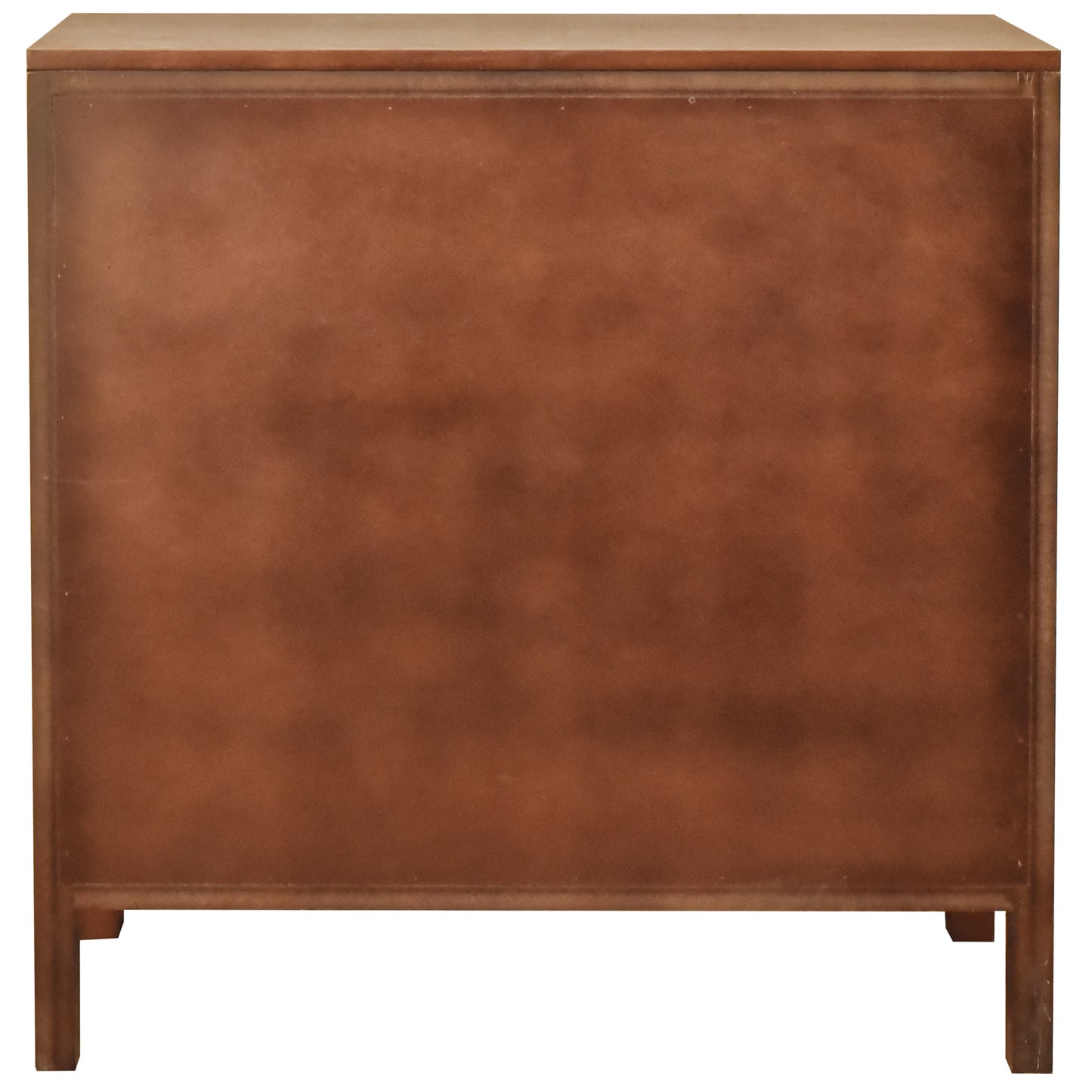 eHemco Kawaii Sweetheart 2-Door Storage Cabinet, Antique Walnut, 30 x 14 x 31 Inches, Heart Carved Design